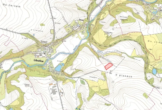 Prodej pole, Libořice, 9463 m2