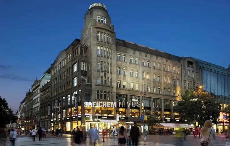 Pronájem kanceláře, Praha - Nové Město, Václavské náměstí, 118 m2