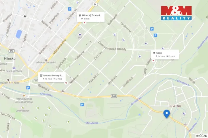 Pronájem obchodního prostoru, Hlinsko - Blatno, 84 m2