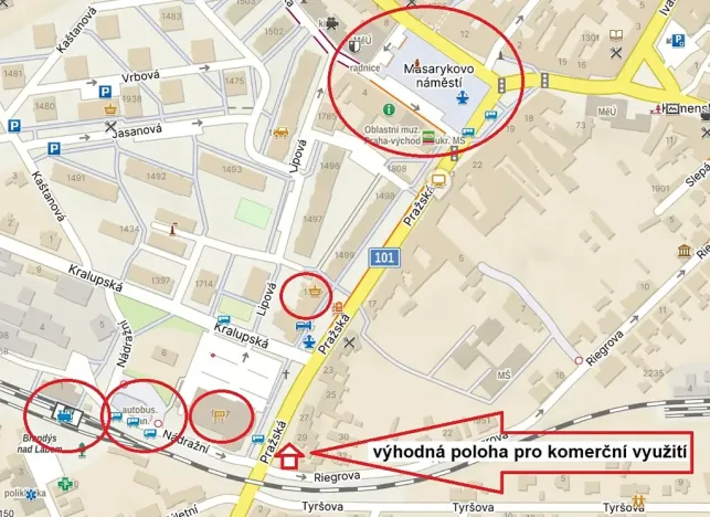 Pronájem komerční nemovitosti, Brandýs nad Labem-Stará Boleslav, 70 m2