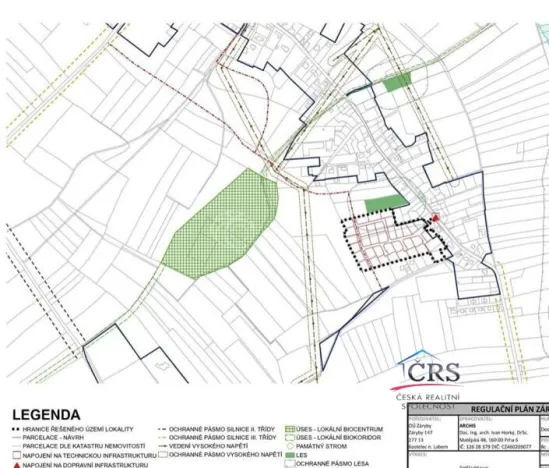 Prodej pozemku pro bydlení, Záryby - Martinov, 848 m2