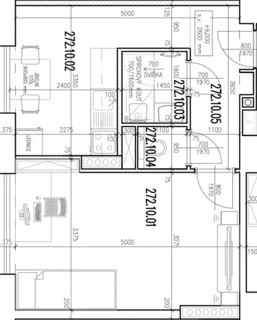 Pronájem bytu 1+1, Děčín, Kamenická, 38 m2
