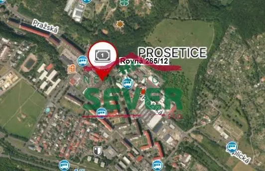 Prodej bytu 2+kk, Teplice - Prosetice, Rovná, 40 m2