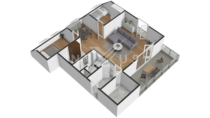 Prodej bytu 3+kk, Praha - Zbraslav, K Radotínu, 83 m2