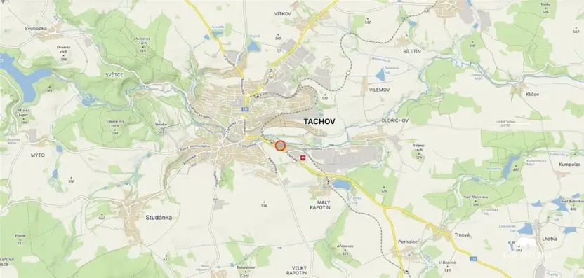 Prodej rodinného domu, Tachov, Plzeňská, 591 m2