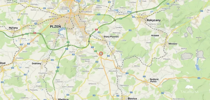 Prodej pozemku pro bydlení, Losiná, 4295 m2