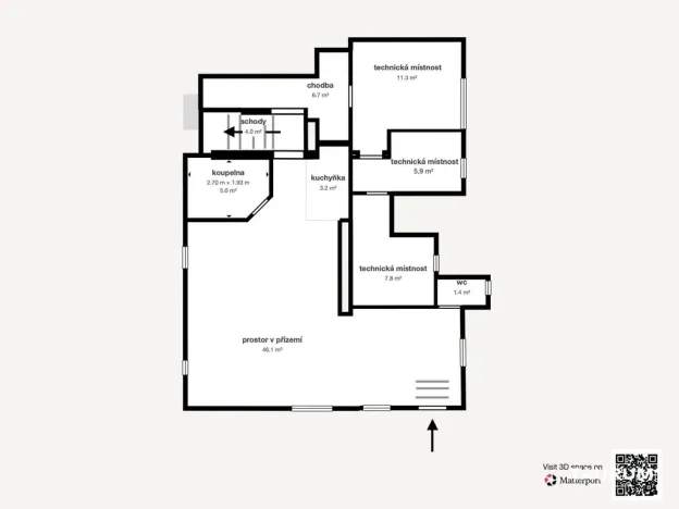 Prodej rodinného domu, Manětín, 329 m2