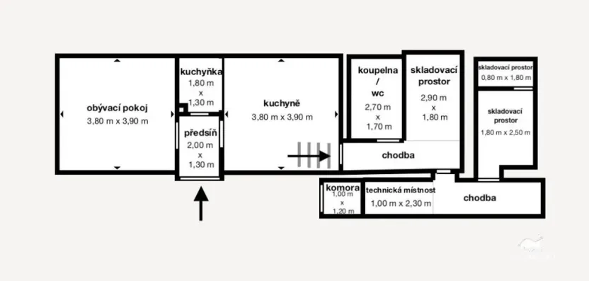 Prodej rodinného domu, Blížejov - Chotiměř, 60 m2