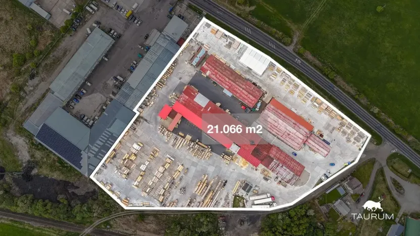 Prodej výrobních prostor, Zákupy, Nádražní, 21066 m2