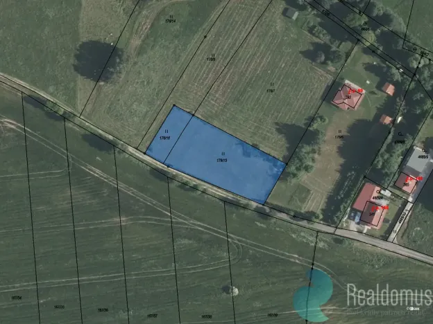 Prodej pozemku pro bydlení, Svatý Jan nad Malší - Sedlce, 2056 m2