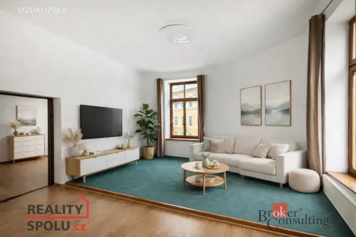 Prodej bytu 3+kk, Trutnov - Střední Předměstí, Jiráskovo náměstí, 78 m2