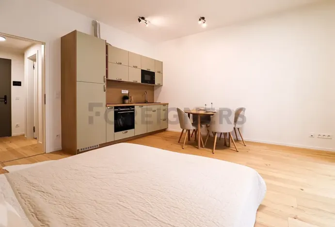Pronájem bytu 1+kk, Brno, Bratislavská, 34 m2