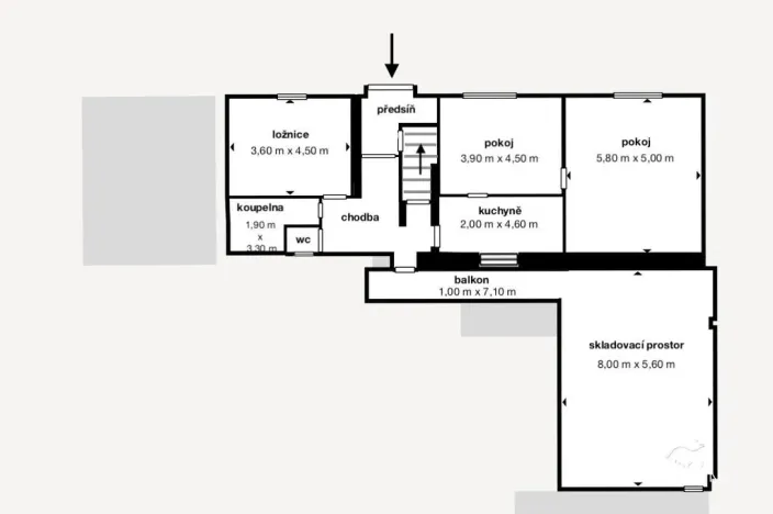 Prodej rodinného domu, Tlučná, Hlavní, 290 m2