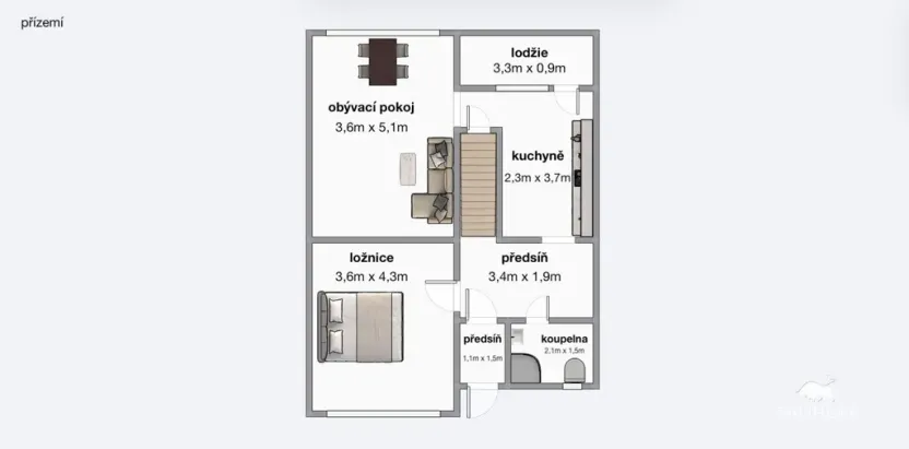 Prodej rodinného domu, Holubice, U Parku, 162 m2