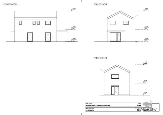 Prodej rodinného domu, Kosmonosy, 105 m2