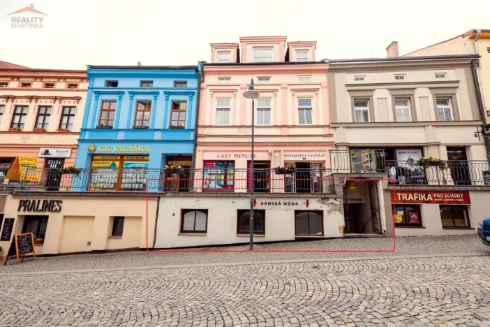 Prodej obchodního prostoru, Valašské Meziříčí, Mostní, 44 m2