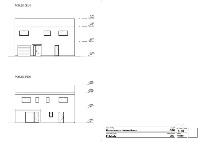 Prodej rodinného domu, Kosmonosy, 127 m2