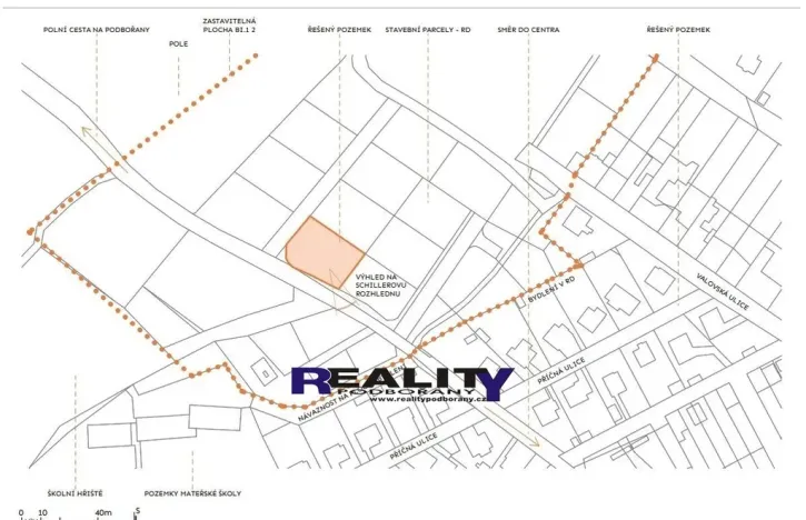 Prodej pozemku pro bydlení, Kryry, 900 m2