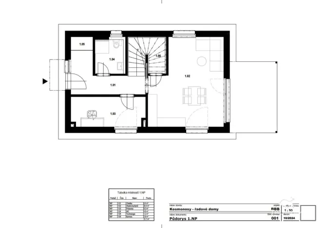 Prodej rodinného domu, Kosmonosy, 105 m2