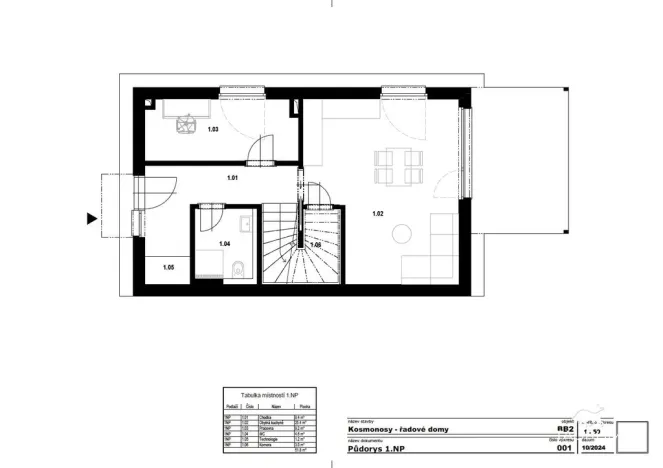 Prodej rodinného domu, Kosmonosy, 105 m2