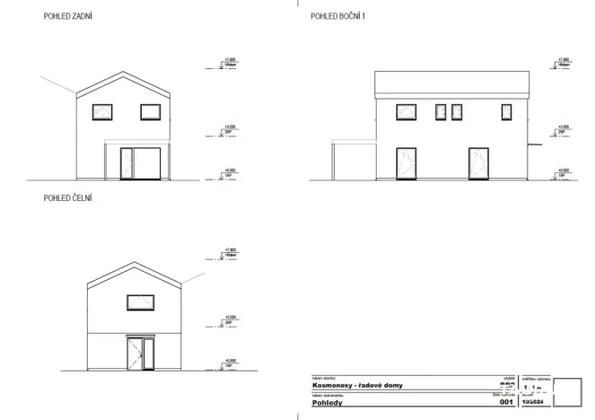 Prodej rodinného domu, Kosmonosy, 120 m2