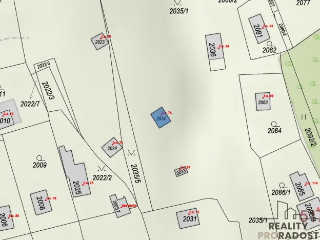 Prodej pozemku pro bydlení, Praha, Na Lhotkách, 4500 m2