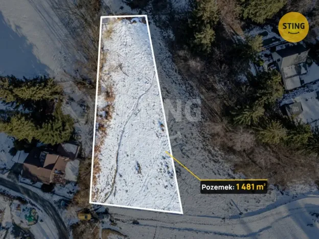 Prodej pozemku pro bydlení, Ostravice, 1481 m2