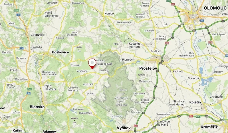 Prodej pozemku, Niva, 1920 m2