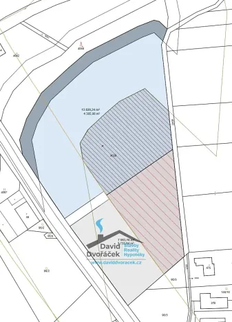 Prodej komerčního pozemku, Líšnice, 21232 m2