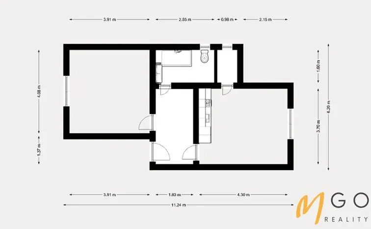 Prodej bytu 2+kk, Ústí nad Orlicí, Husova, 53 m2