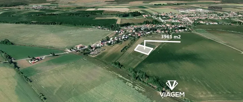 Prodej pole, Blížkovice, 3961 m2