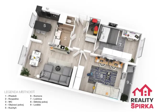 Prodej bytu 3+1, Svitavy - Lány, Felberova, 82 m2