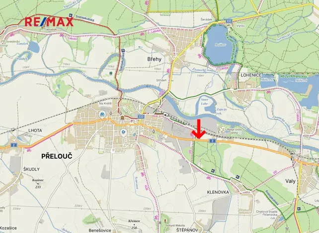 Pronájem komerčního pozemku, Přelouč, Jaselská, 650 m2