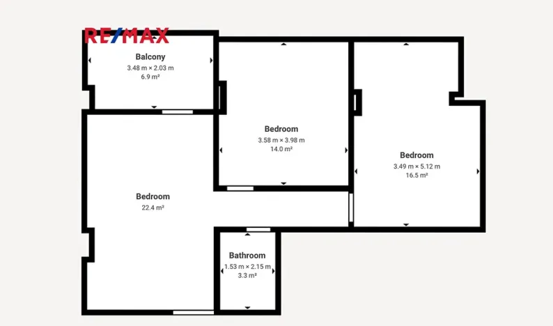 Prodej bytu 3+kk, Hurghada, Egypt, 64 m2
