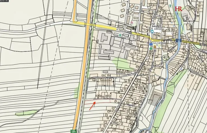 Prodej pozemku pro bydlení, Bystřice, Karla Nového, 4677 m2