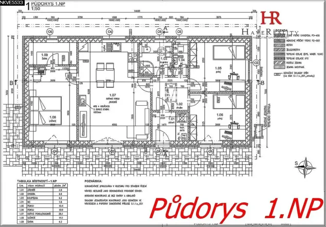 Prodej rodinného domu, Tehov, 92 m2