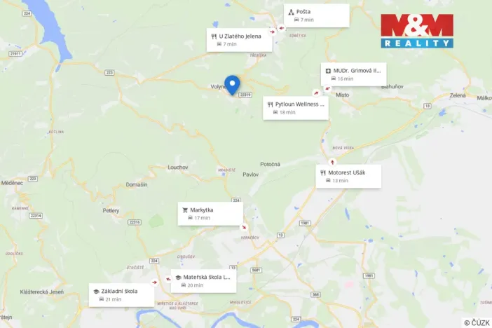 Prodej pozemku pro bydlení, Výsluní - Volyně, 2061 m2