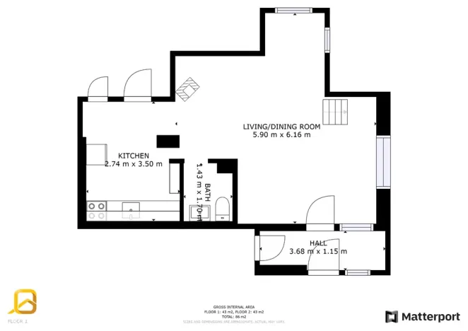 Pronájem rodinného domu, Napajedla, Zámoraví, 113 m2