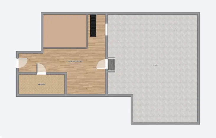 Pronájem bytu 1+kk, Praha - Smíchov, Radlická, 15 m2