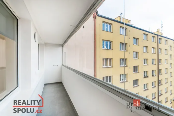 Pronájem bytu 3+kk, Praha - Libeň, Sokolovská, 44 m2