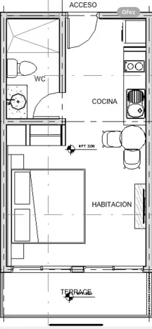 Prodej bytu 1+kk, El Valle, Dominikánská republika, 35 m2