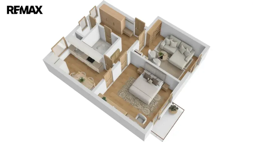 Prodej bytu 2+1, Dobruška, Čsl. armády, 54 m2