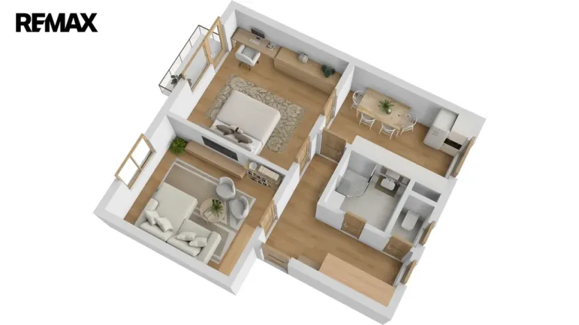 Prodej bytu 2+1, Dobruška, Čsl. armády, 54 m2