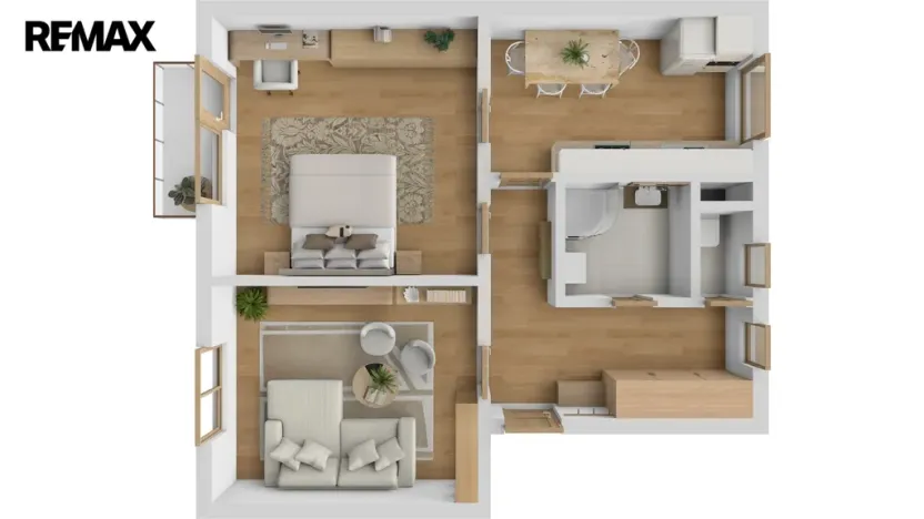 Prodej bytu 2+1, Dobruška, Čsl. armády, 54 m2