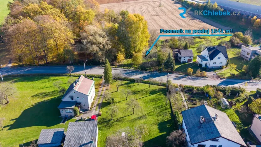 Prodej pozemku pro bydlení, Frýdek-Místek, Staříčská, 1641 m2