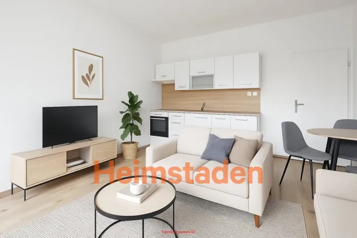 Pronájem bytu 2+kk, Ostrava - Kunčičky, Lihovarská, 44 m2