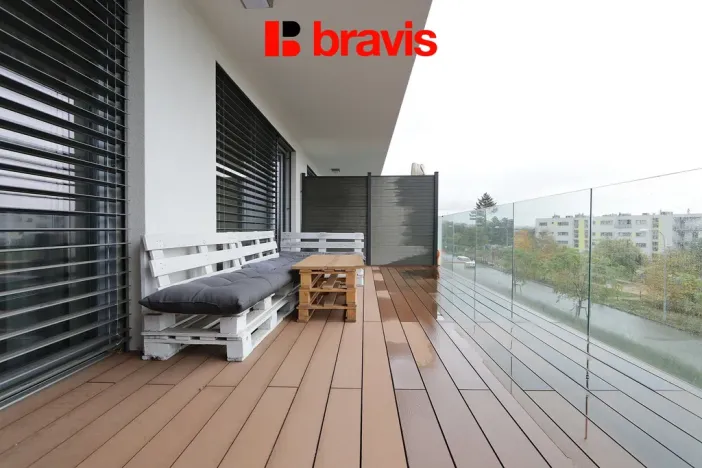 Pronájem bytu 2+kk, Brno - Sadová, Menšíkova, 57 m2