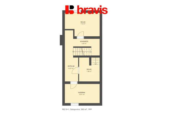 Prodej rodinného domu, Ostopovice, Vinohradská, 161 m2