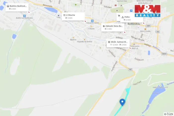 Prodej louky, Budišov nad Budišovkou, 6470 m2