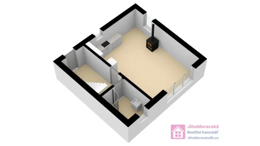 Prodej rodinného domu, Žerotice, 73 m2